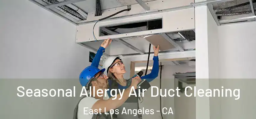  Seasonal Allergy Air Duct Cleaning East Los Angeles - CA